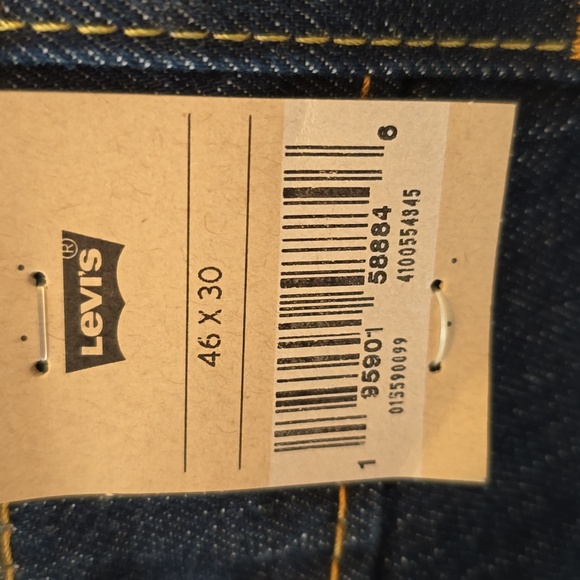 LEVI'S BRAND SIGNATURE MEN'S 559 BIG & TALL BLUE JEANS SIZE 46x30 - Picture 7 of 16